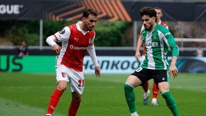 Ricardo Horta durante o Sp. Braga-Betis