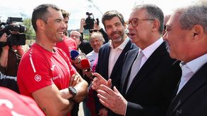 António José Seguro visita atletas olímpicos no CAR de Montemor-o-Velho