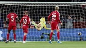 Golo no PSG-Liverpool