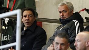 Rui Costa e José Mourinho