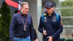 Jos e Max Verstappen juntos