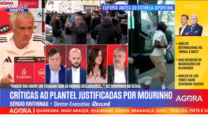 «Hoje vimos um José Mourinho que não tínhamos visto até aqui... eu gostei!»