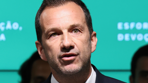 Frederico Varandas, presidente do Sporting, durante discurso