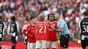 Fábio Veríssimo no Benfica-Nacional