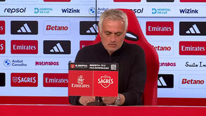 José Mourinho: «Jogo tinha tudo para acabar com números diferentes»
