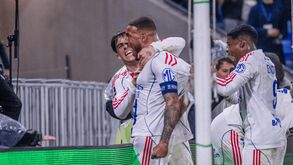 Afonso Moreira, Tolisso e Endrick celebram segundo golo do Lyon