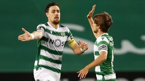 Coates e Daniel Bragança nos tempos em que partilharam o balneário do Sporting