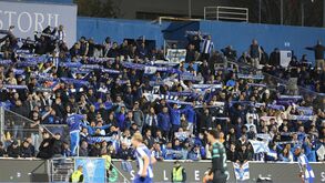 Invasão azul e branca à Amoreira