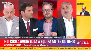 Sérgio Krithinas: «Há uma decisão do Benfica para tomar em relação a Mourinho...»