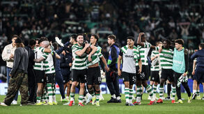 Sporting a festejar em Alvalade depois de golear o Bodo