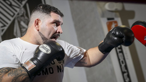 Nuno Mendes, medalha de ouro no ISKA World Championships de Kickboxing na categoria de +91kg