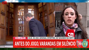 CMTV questiona Varandas sobre o tudo ou nada do Sporting frente ao Arsenal na Champions