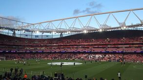 Emirates a minutos do Arsenal-Sporting