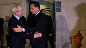 Patrick Morais de Carvalho e Pedro Proença na Capela do Mosteiro dos Jerónimos