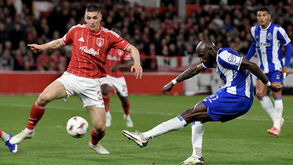 Seko Fofana foi o destaque do FC Porto em Inglaterra, diante do Nottingham Forest