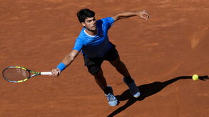 Carlos Alcaraz lesionou-se no ATP 500 de Barcelona