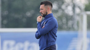 Farioli no treino do FC Porto