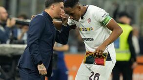 Empate entre Inter e Cagliari no jogo da Serie A no Estádio Giuseppe Meazza