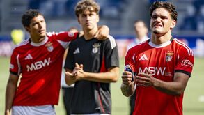 Gonçalo Oliveira era o rosto da desilusão do Benfica na derrota com o Club Brugge