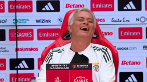 A resposta de jornalista da RTP que deixou Mourinho a rir às gargalhadas 