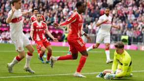 Nicolas Jackson no Bayern Munique-Estugarda