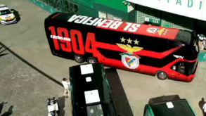 Benfica a chegar a Alvalade