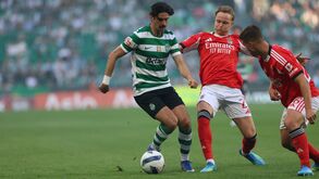 Jogo Sporting-Benfica: 1ª parte com disputa intensa pela bola