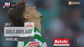 Alvalade explodiu... por pouco tempo: o golo anulado a Rafael Nel nos descontos