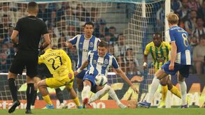 FC Porto e Tondela empatam na primeira parte do jogo da Liga Betclic