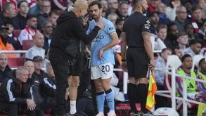Guardiola e Bernardo Silva