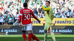 Trubin festeja penálti defendido