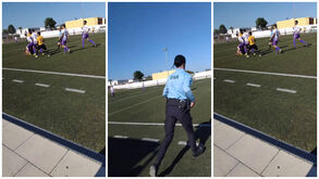 Pancadaria em jogo de juniores no Algarve