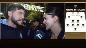 Repórter e adepta do Boca Juniors iniciam romance... após entrevista