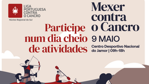 Evento 'Mexer contra o Cancro' no Jamor, dia 9 de maio