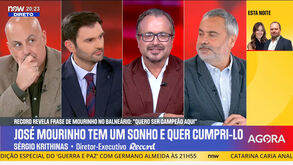 Futuro de Mourinho nas mãos de Jorge Mendes e de... Matt O’Donohoe? : «Agência tem trabalhado muito nos bastidores»