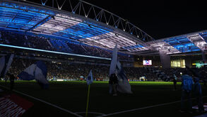 Vista geral do Estádio do Dragão, casa do FC Porto
