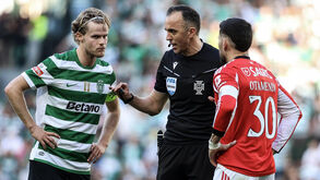 João Pinheiro dirigiu o dérbi entre Sporting e Benfica