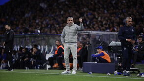 Rui Borges durante o clássico