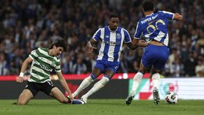 Trincão no clássico do Dragão