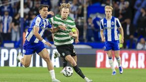 Gabri Veiga e Hjulmand no FC Porto-Sporting da Taça de Portugal