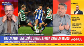 «Ver a perna do Hjulmand a dobrar e achar normal... Não acredito que o VAR tenha a lata de dizer isso!»