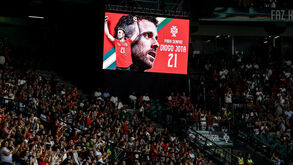 Uma das muitas homenagens feitas a Diogo Jota