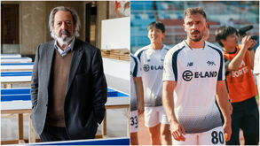 Pacheco Pereira (à esquerda) e Francisco Geraldes (à direita)