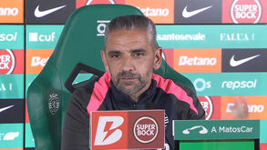 Rui Borges responde a Farioli: «Gonçalo Inácio está fora 2/3 semanas. Diz bem aquilo que é o pé dele...»