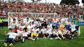 Marítimo celebra subida à Liga Betclic