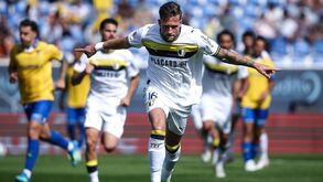 Justin De Haas festeja