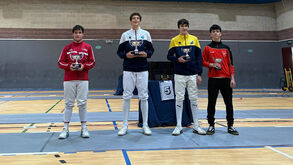 Xavier Melo exibe o ouro