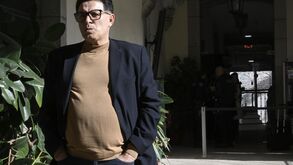 Vitor Catão no início do julgamento da 'Operação Pretoriano que decorre no Tribunal São João Novo no Porto