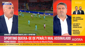 Morita foi imprudente no penálti? Bernardo Ribeiro e Pedro Sousa estão em desacordo