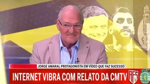 Jorge Amaral e o vídeo da CMTV que ficou viral: «Era música, mas eu fiquei atrapalhado»